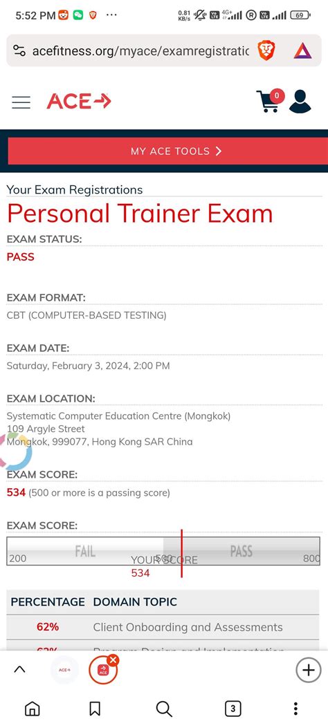 is the personal training test hard|I just passed the ACE CPT Exam! Here's how it went..